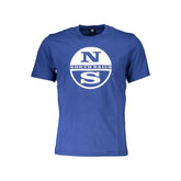 North Sails Blue Cotton T-Shirt -   -  North Sails.